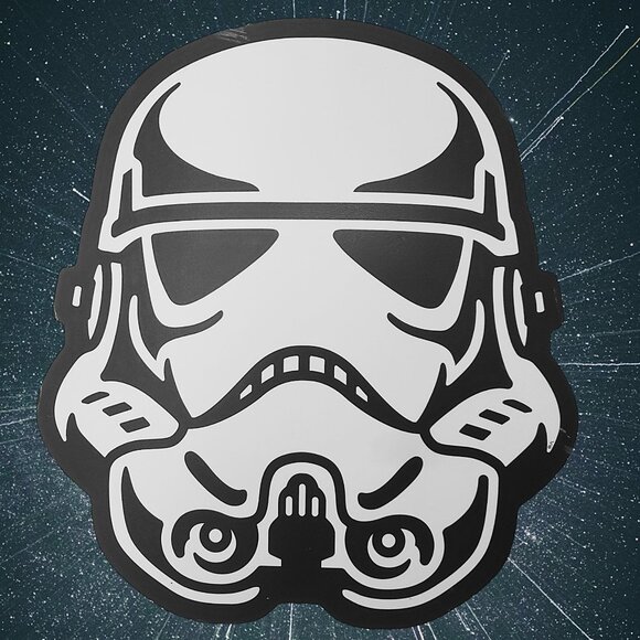 Star Wars Storm Trooper Composite Wall Decor Hanger Sign - Picture 8 of 8